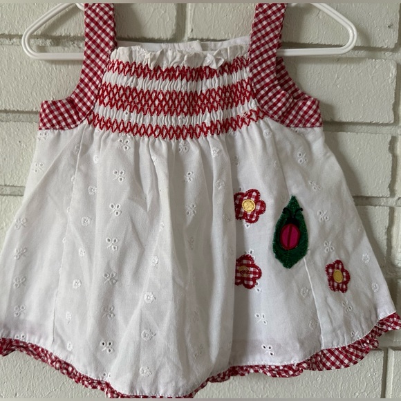 Vintage Embroidery Plains Pattern Dress - Picture 6 of 6